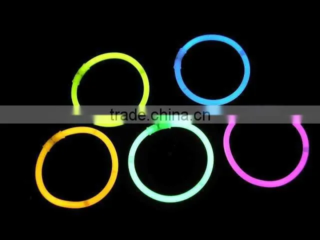 8 inch Glowing stick bracelet(200mm, EN71, ASTM F963)