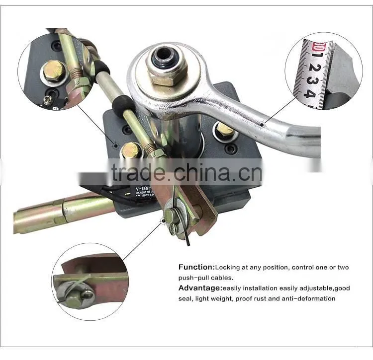 GJ1104 gear shift lever assembly for loaders