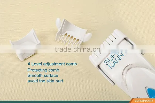 cordless baby hair trimmer with replacement blade set
