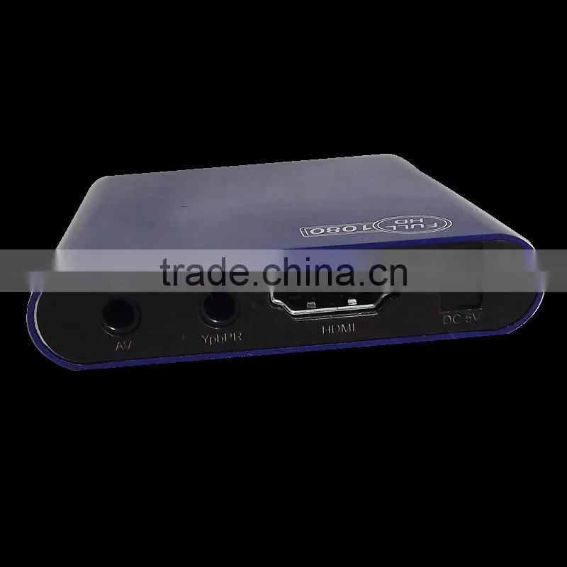 1080P HDMI SD/USB full HD Mini Media Player MKV/RM/RMVB(blue)EU/US optional