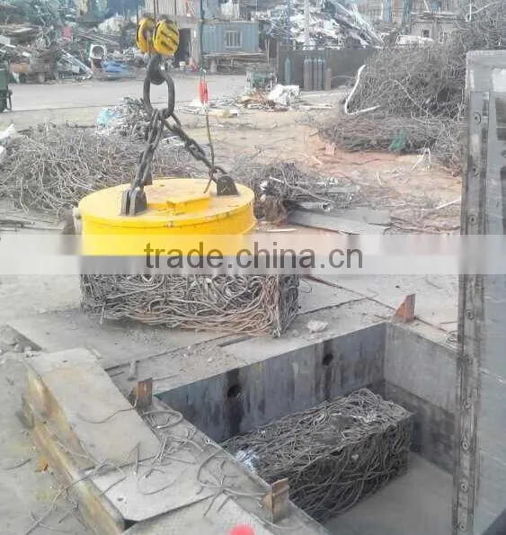 Y81-1600B hydraulic scrap iron copper aluminum steel baling machine