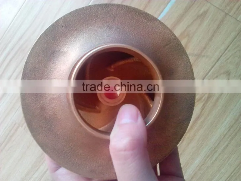 Custom precision bronze polishing casting