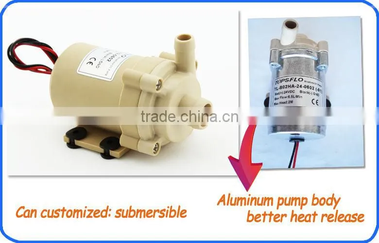 dc centrifugal 12v or 24v silent coffee bean processing machine pump