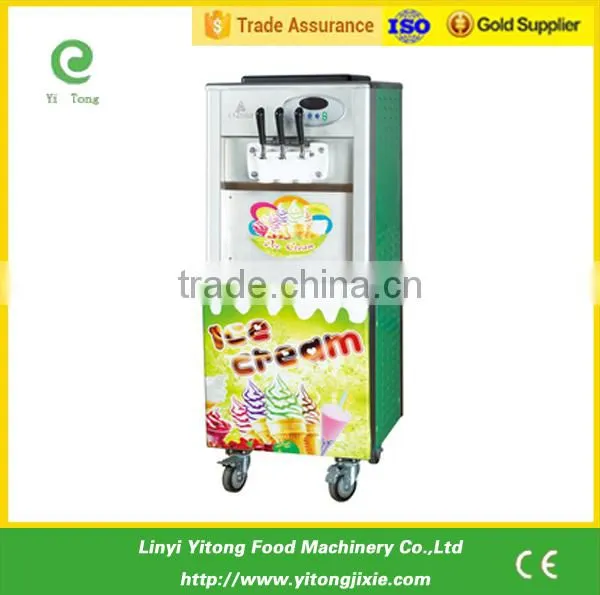 2015 fashion style stainless steel ice cream fruit ice cream machinery in Shandong