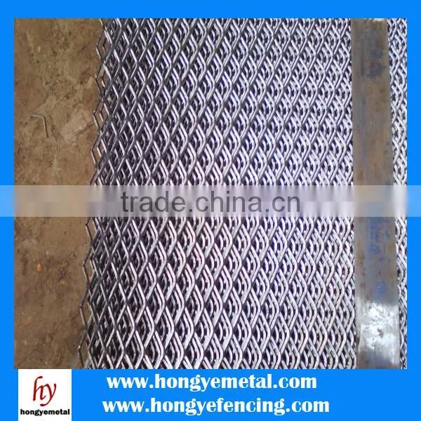 Heavy Duty Vinyl Coated Stainless Steel Expanded Metal Mesh Panel For Trailer