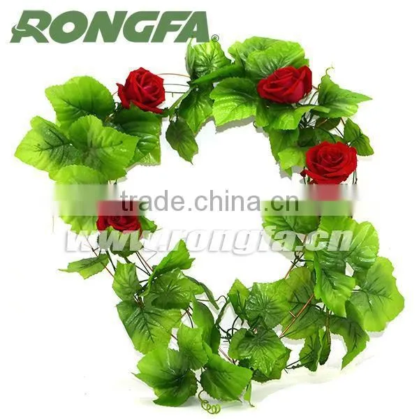 decorating flowers double ring heart shape metal wire frames