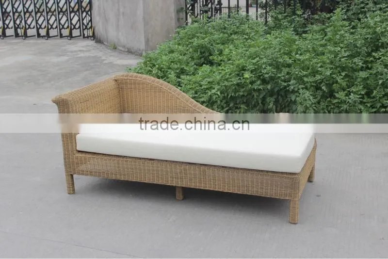 C - S-12 Hot cheap sale garden furniture durable rattan lounger
