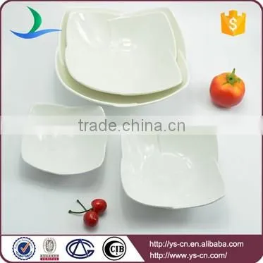 White ceramic pasta bowl wholesale