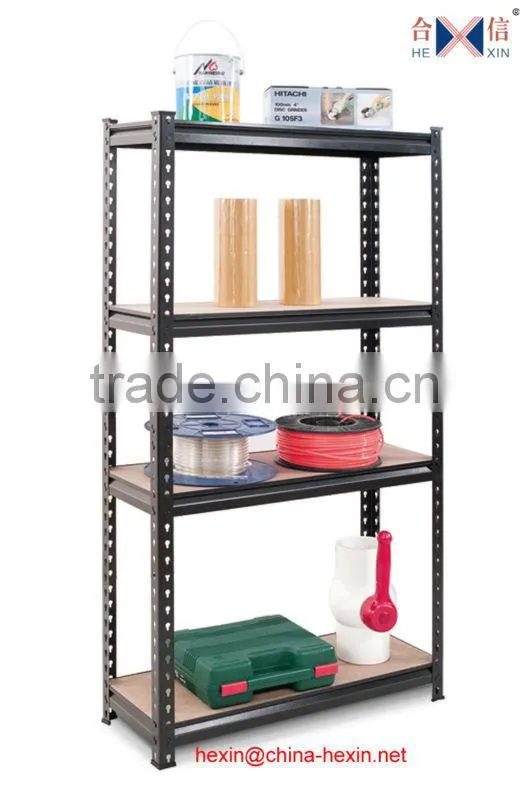 Boltless lightweight shelving