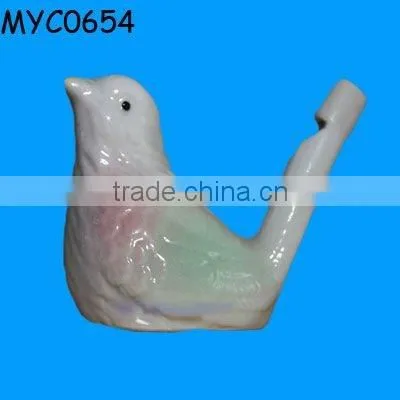 Wholesale Popular Ceramic charms design snake whistle