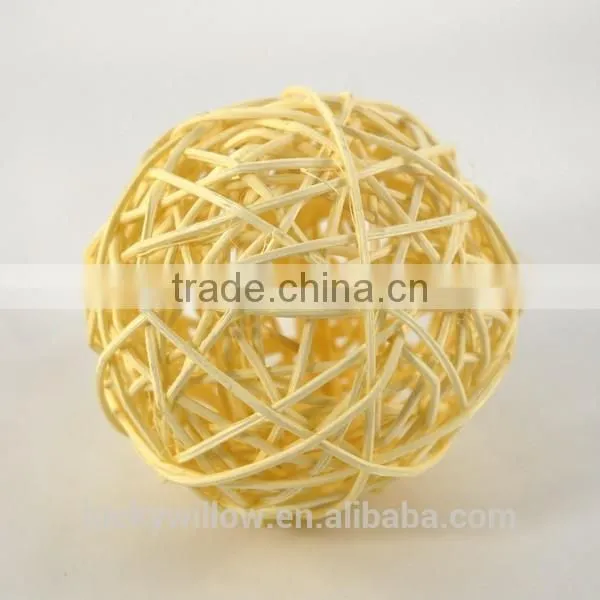 Decorative large rattan balls