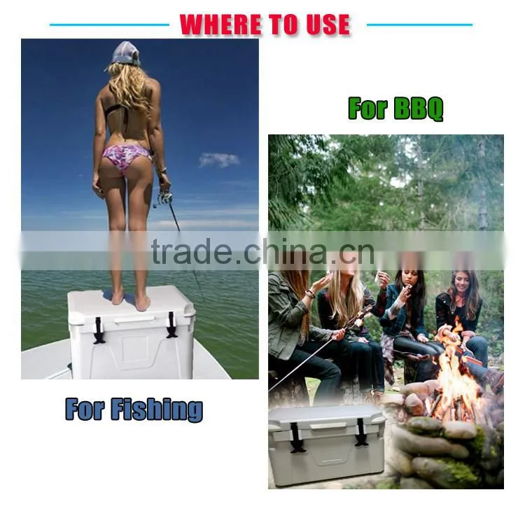 rotomolded fish marine cooler box
