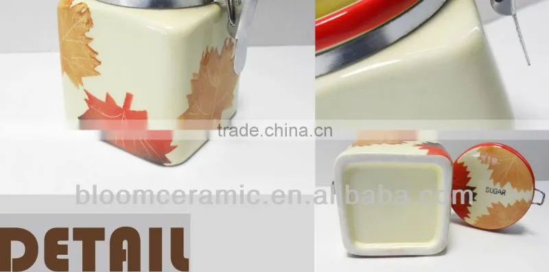 Ceramic biscuit jar