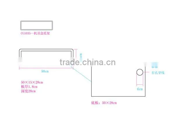 wall mount wood shelves , width adjustable stb mount