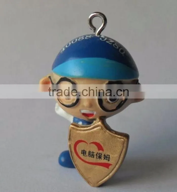 Resin handing figure decoration
