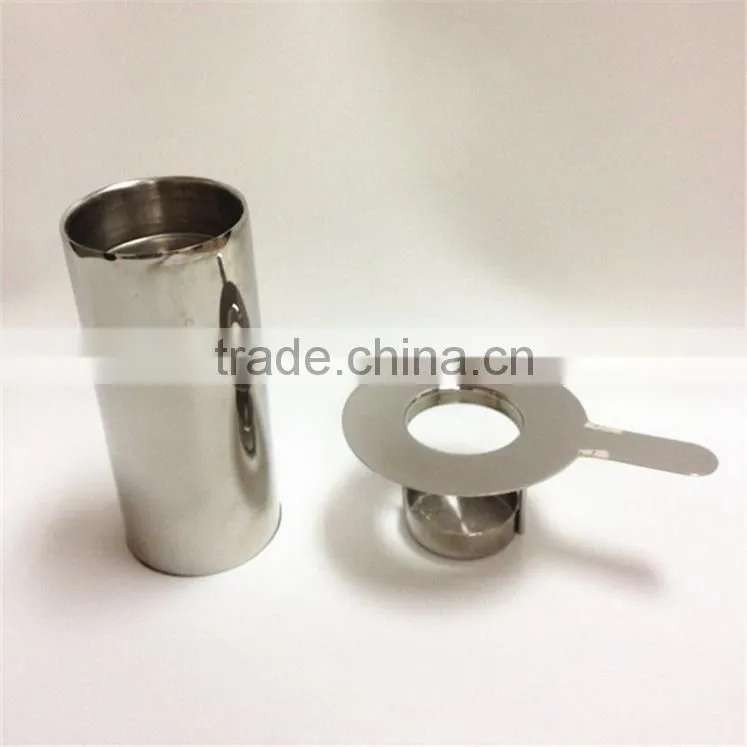 Candle holder insert metal holders