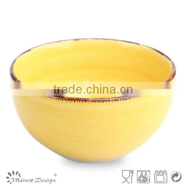 Houseware Colorful Hand Painted Rice Bowl
