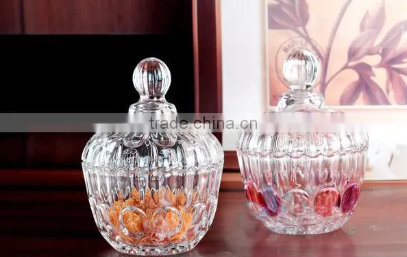 High quality glass salad bowl glass sugar bowl glass candy bowl