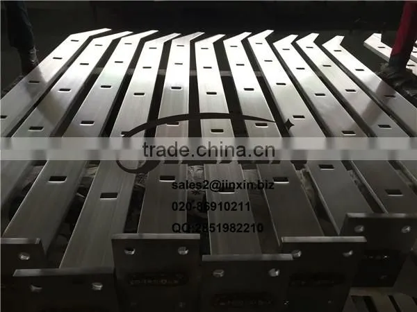 JINXIN stainless steel outdoor stair railing with flat bar