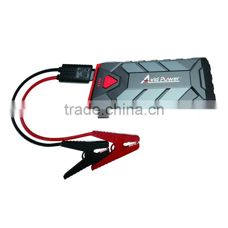 JB1227 Cheapest item jump starter 5400mAh with starter kit motorcycle starter