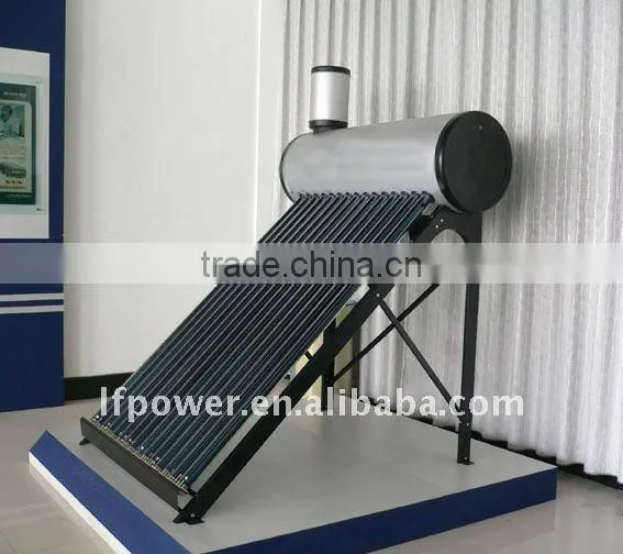 Integrative compact solar heating with assistant tank 5L