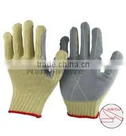 NMSAFETY 13 gauge aramid fiber with steel wire liner anti cut gloves