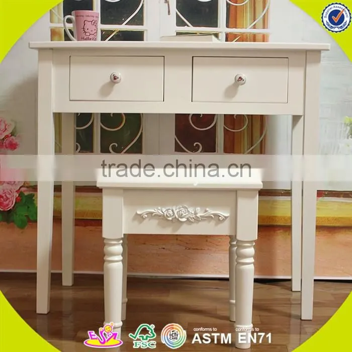 2017 New design wooden table and chairs cheap wooden table and chairs bedroom furniture wooden table and chairs W08G187