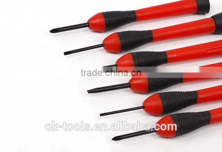 Ok-Tools6pcs precision screwdriver set with a push&pull box