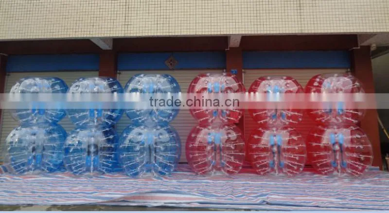 Factory directly children adult soccer bubble ball inflatable soccer glass bubble ball