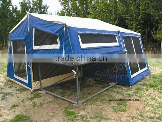 cheapest Folding 4x4 Camper trailer tent