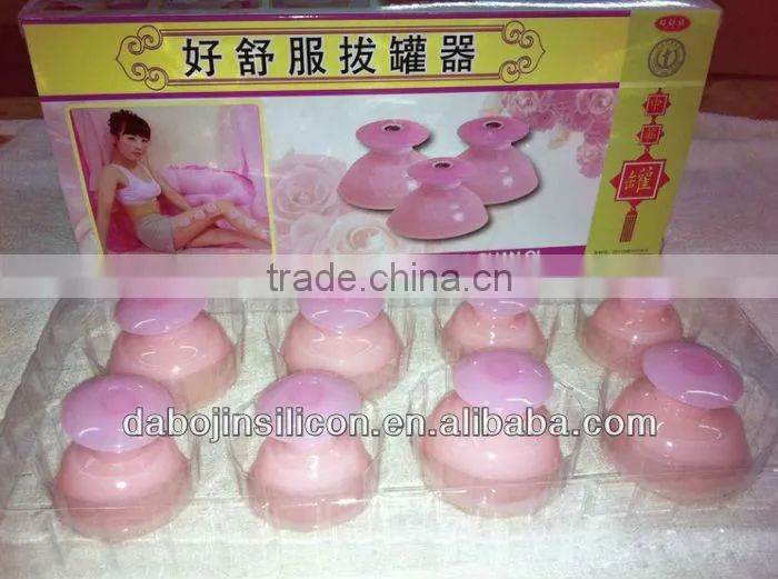 silicone vacuum cupping apparatus cupping therapy apparatus