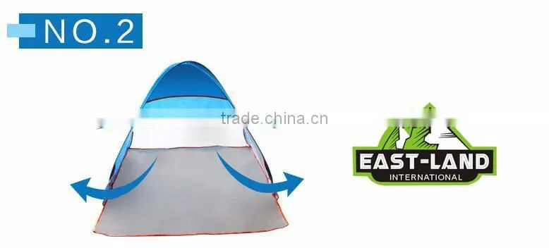 3-4 person outdoor camping beach shelter sunshade fishing ultraviolet-proof pop up tent