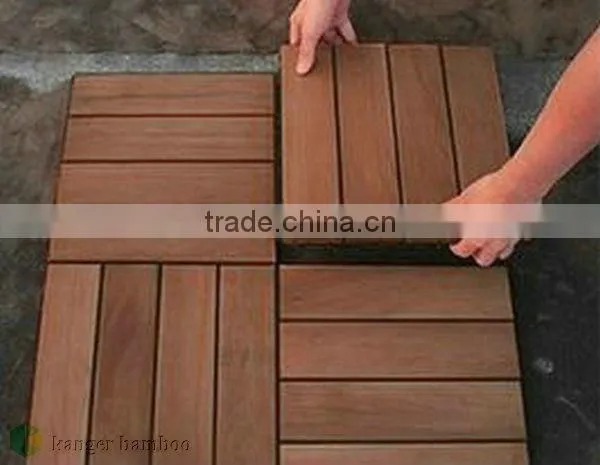 Outdoor Strand Woven Decking Tile Unit Dark Carbonized Bamboo Flooring With Matt Finish For Contractor and wholesaler Dealer