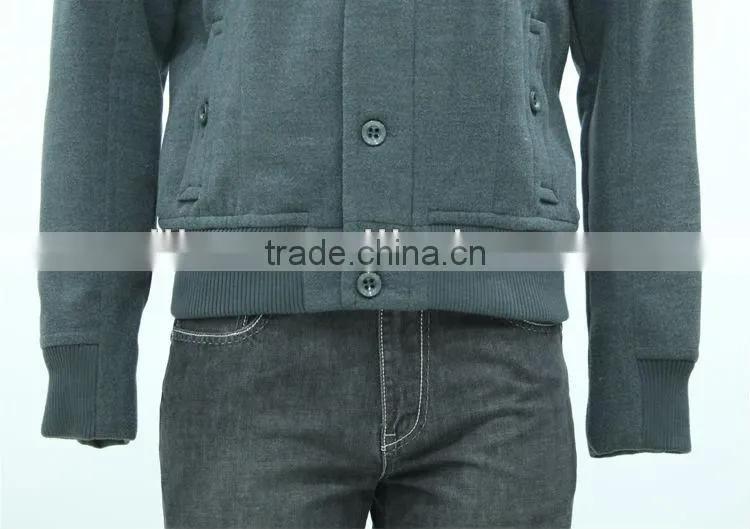 ALIKE 2014 fashion men's fake wool jacket