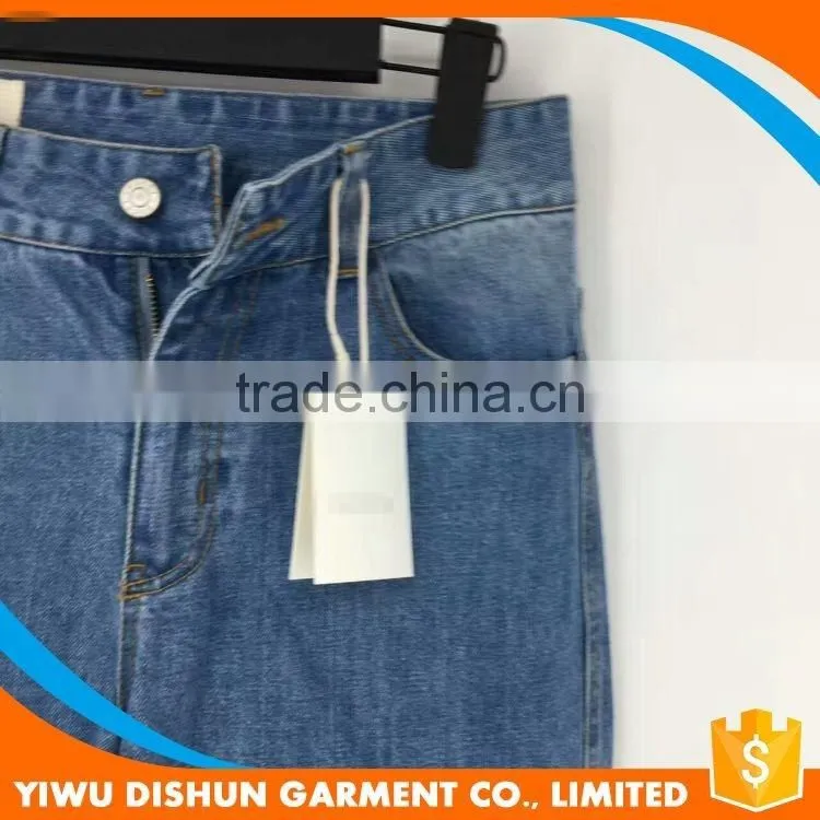 Ladies wholesale butterfly embroidery name brand jeans pants