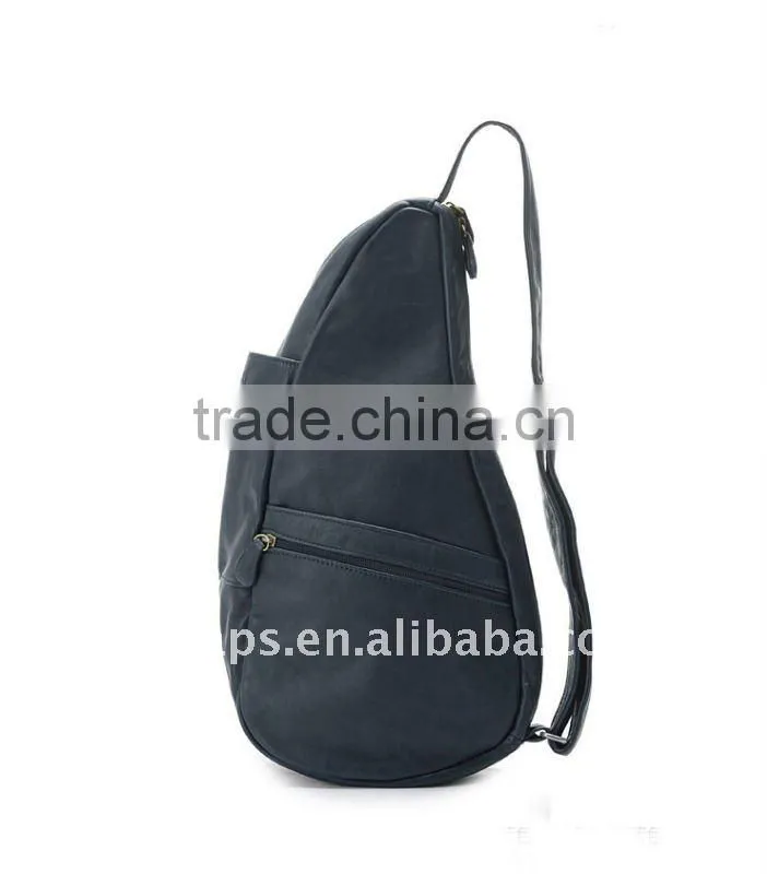 fashion leather aslant or messenger satchel bag