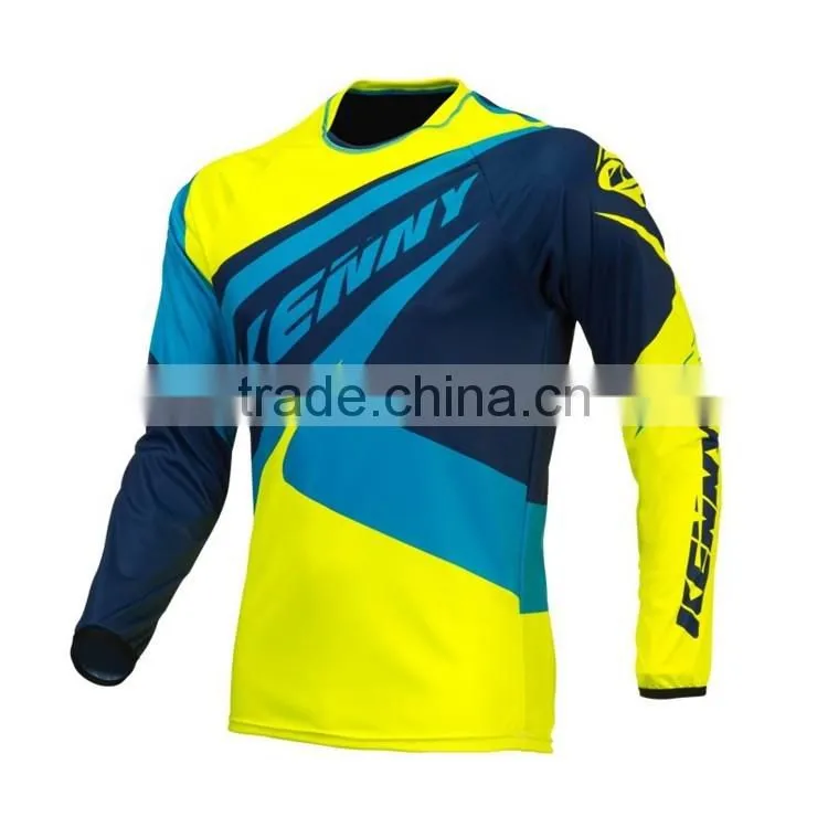 Kroad Custom sublimation long sleeve downhill jerseys, funny bicycle jerseys for club