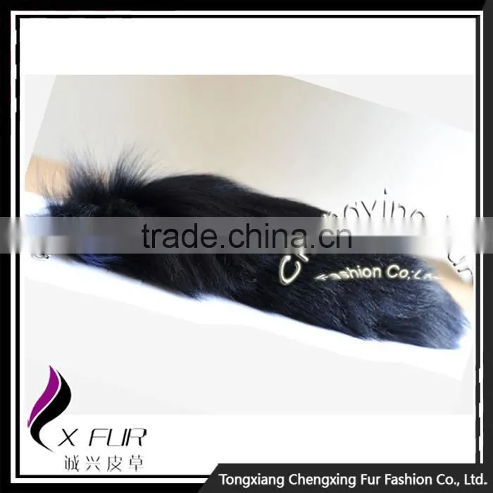 CX-R-23C China Wholesale Pokemon Fox Tail Bag Accessories Custom Keychain
