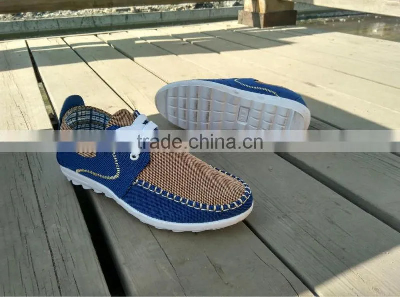 Lastest design alibaba china flat canvas shoe man trainers shoes 2017