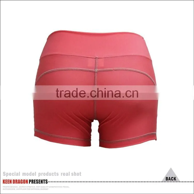 Wholesale Womens Sports Wear Fitness Tights Fashion Compression Yoga Shorts