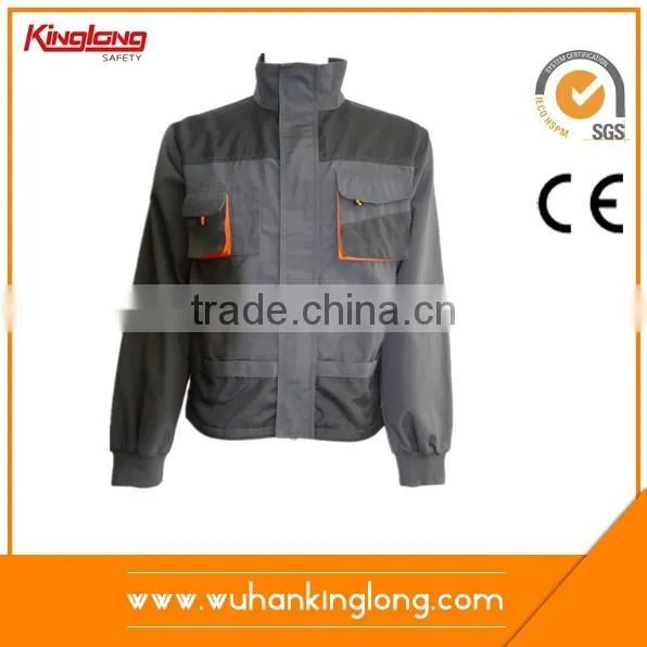 Man's workwear fire resistant cotton jacket safety coat