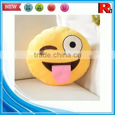 Best selling products in america camping sofa cushion foam custom whatsapp emoji cushion seat