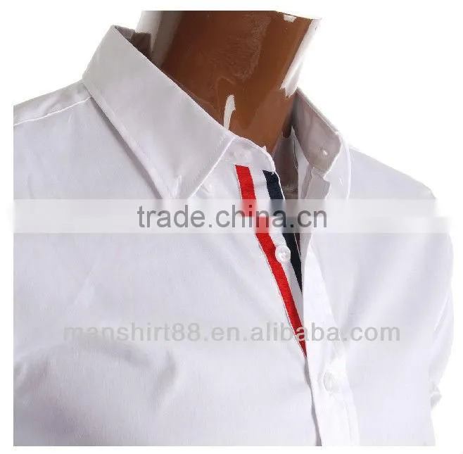 custom latest fashion long sleeve slim fit casual shirt