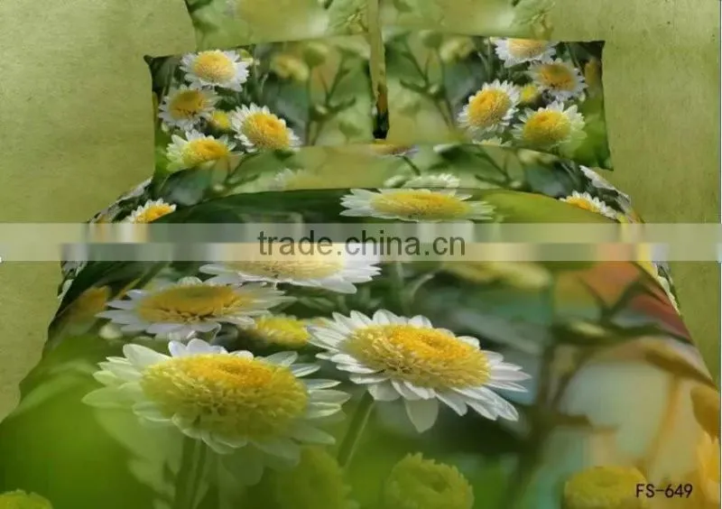 3d ribbon embroidery bedsheet