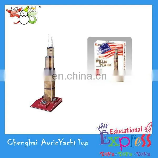 eiffel tower model of paper,jigsaw puzzles for sale,paper puzzle games,3D puzzle for hardback Paris the Eiffel Tower ZH0904911