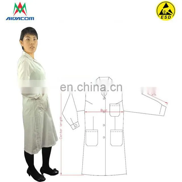 anti static electricity 2n7002 esd protection white clean room coveralls clean room bunny suit suppliers