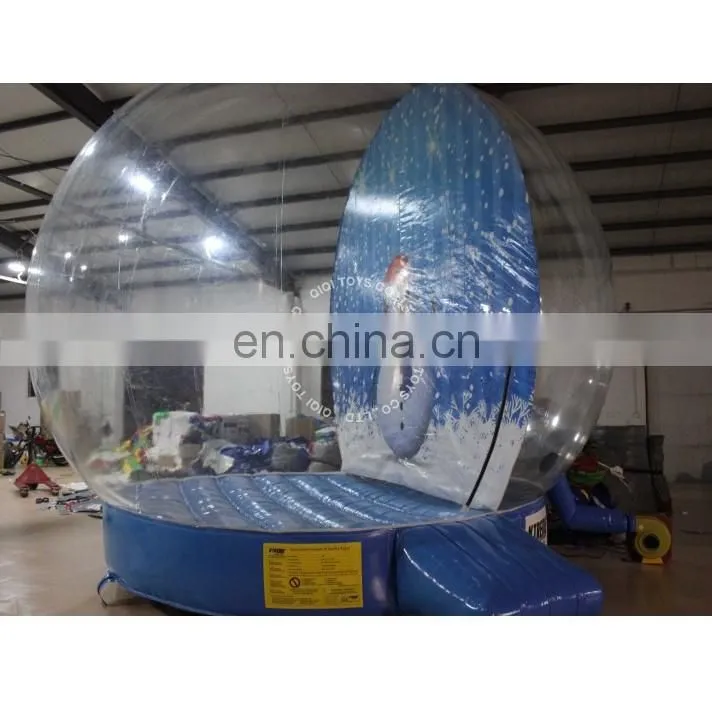 commercial used Advertising Inflatable Snow Globe for sale