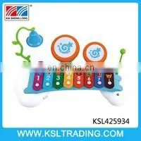 Plastic educational rocking horse electric toy with music