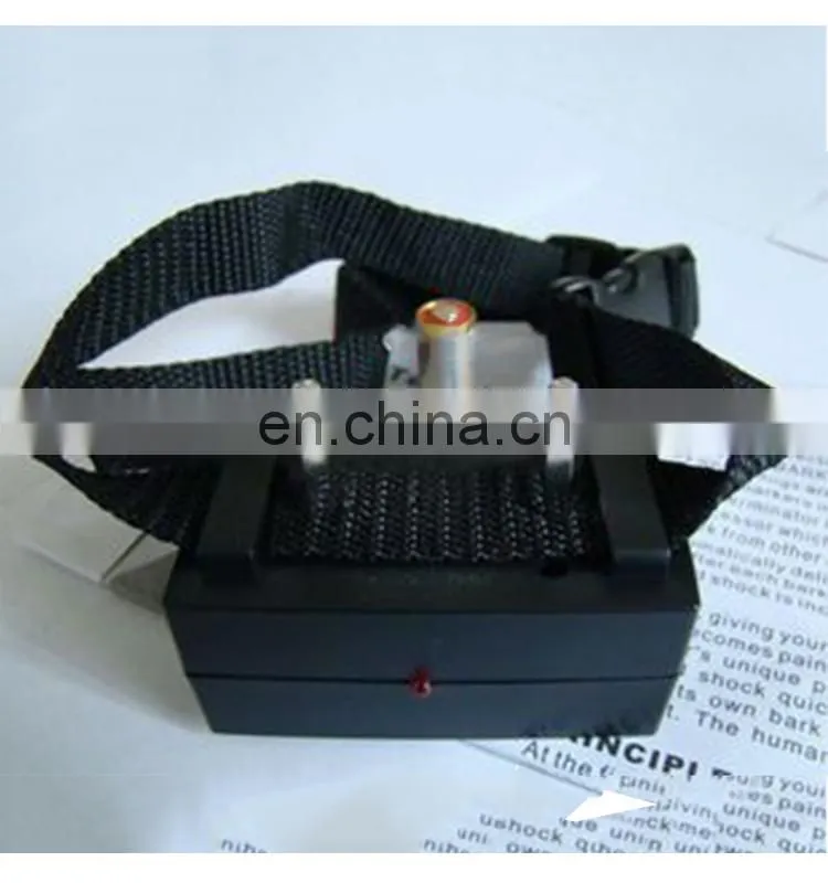 Automatic electric bark stop dog collar