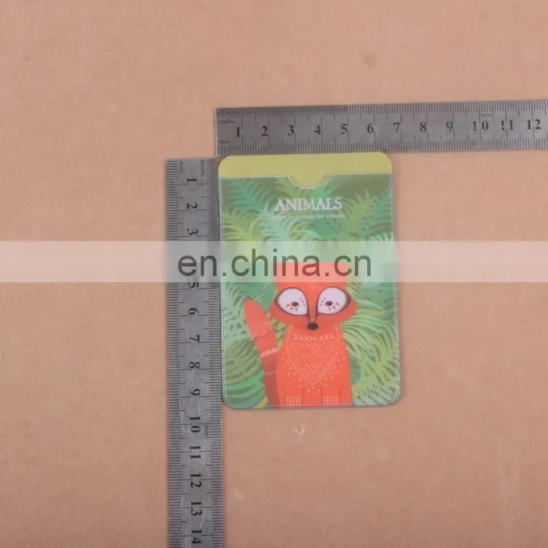 BSCI PVC colorful customized business ID Card plastic holder